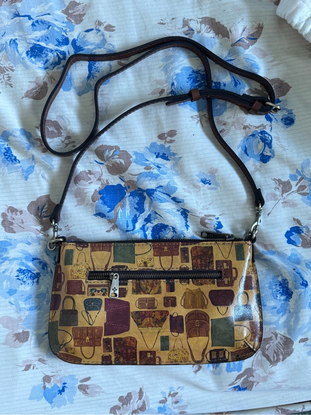Patricia Nash Laurina Leather Wristlet & Crossbody